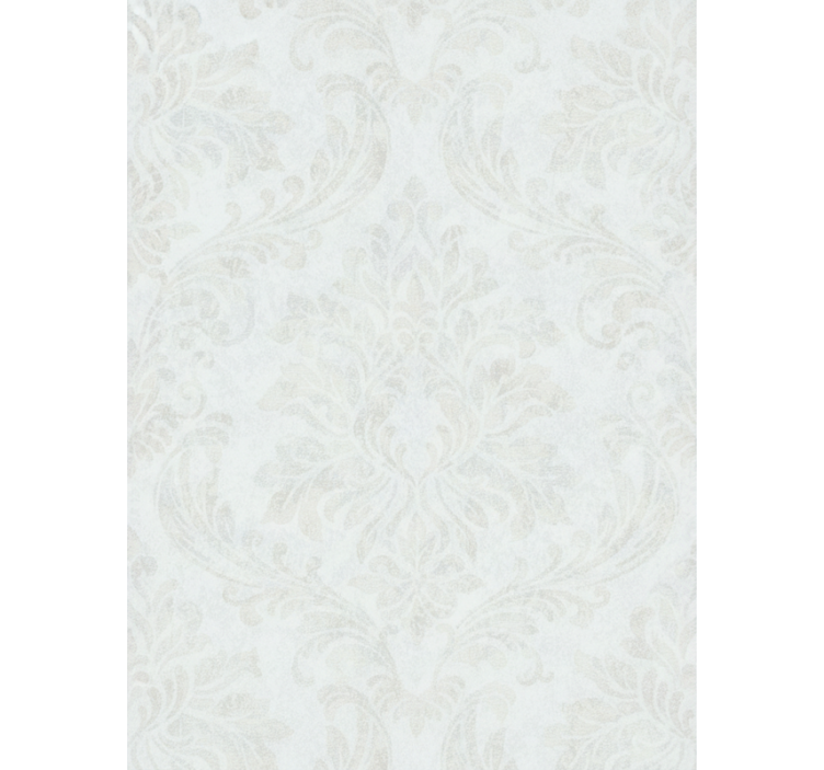 Rullegardin elegant med damask blomstermønster - Tenstickers