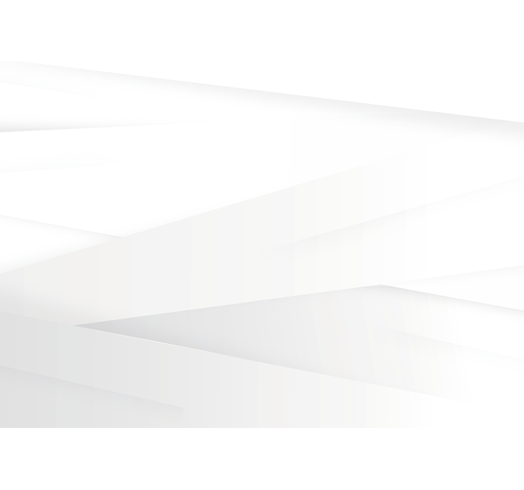 Abstrakt hvitt mønster hvit rullegardin - Tenstickers