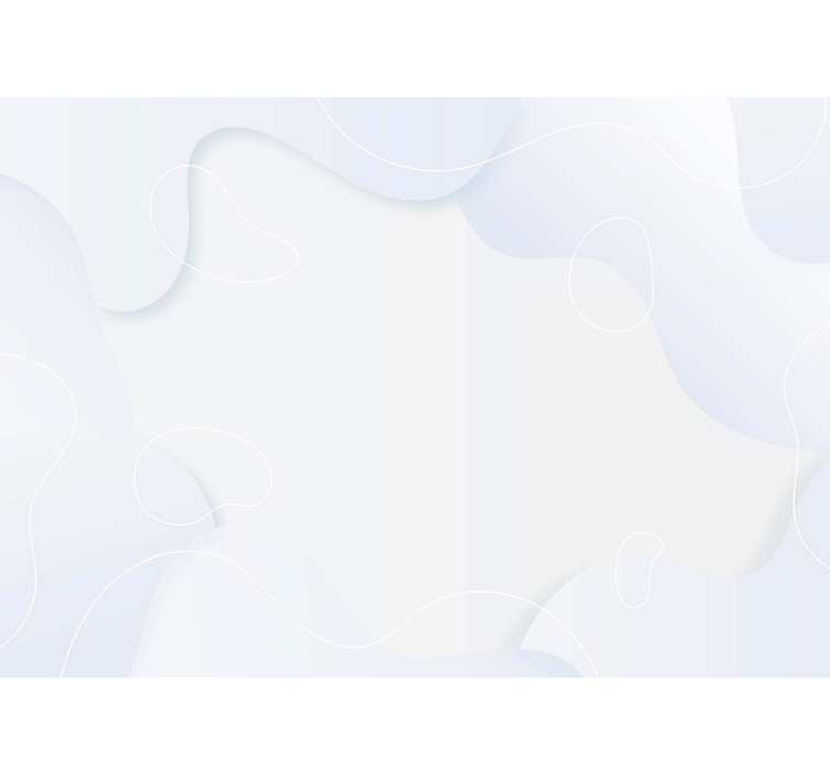 Hvit rullegardin med abstrakt bakgrunn - Tenstickers