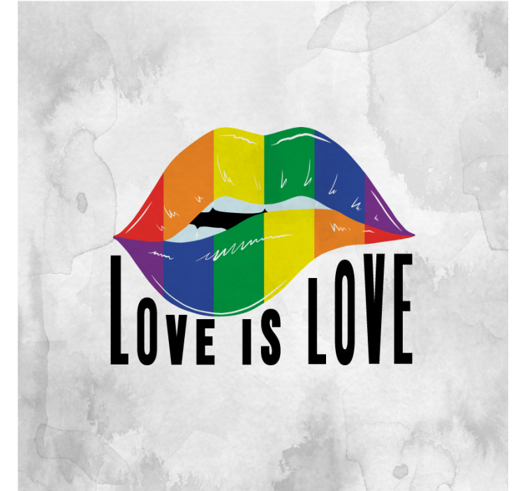 Rullegardin stue pride dag leppekonsept - Tenstickers