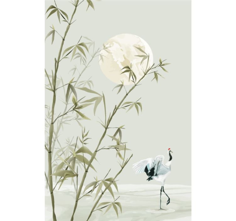 Rullegardin stue bambuskunst - Tenstickers