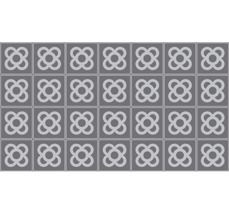 Rullegardin grå vinylteppe panot barcelona - Tenstickers