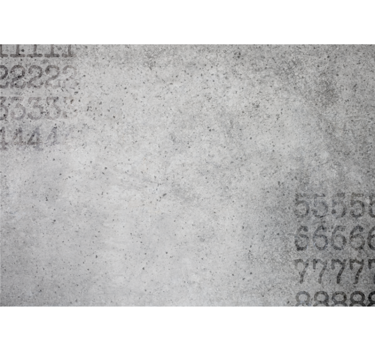 Rullegardin grå med numerisk steinstruktur - Tenstickers
