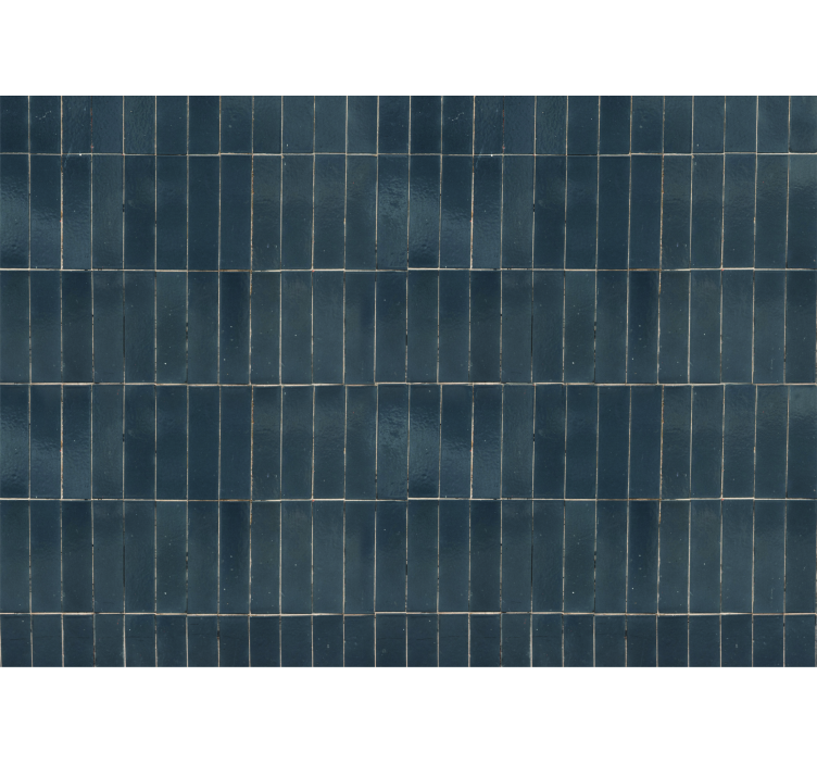 Rullegardin grå med grå fliser - Tenstickers