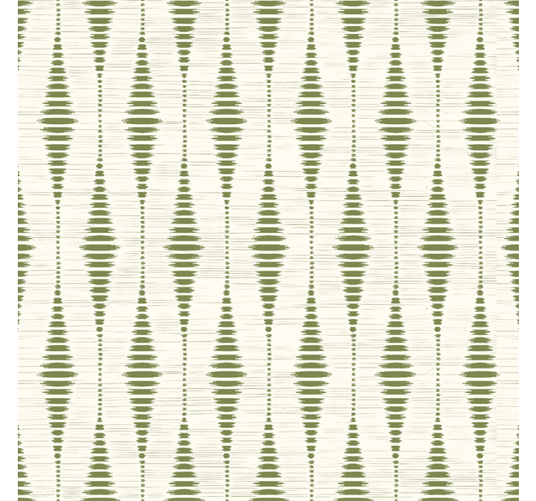 Rullegardin moderne mosegrønn rabaul ikat - Tenstickers