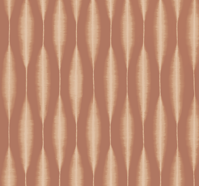 Rullegardin moderne "ikat kasuri" mocha mousse - Tenstickers