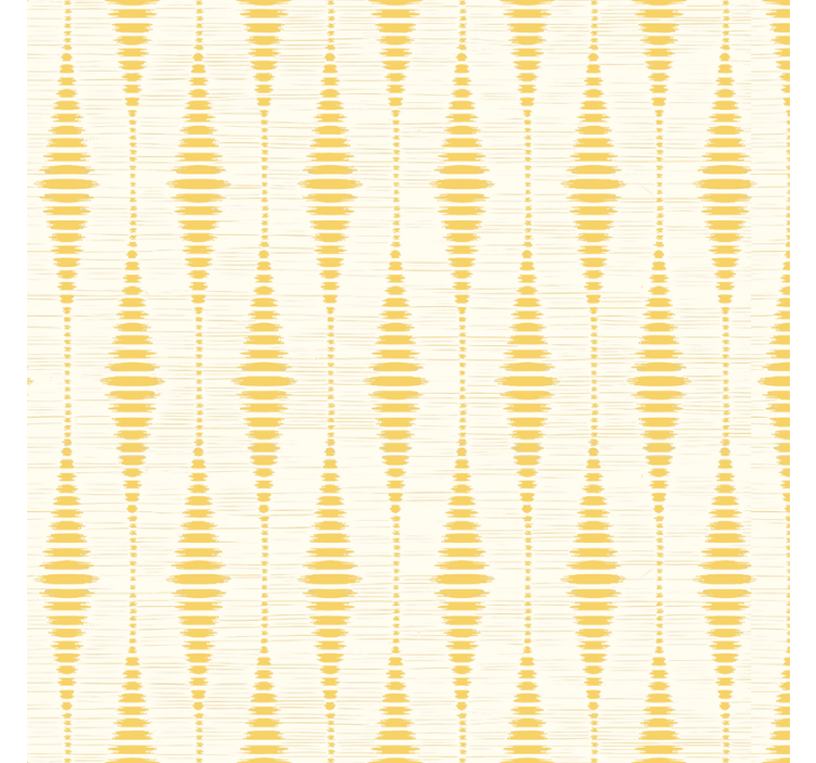 Moderne rullegardin gul rabaul ikat - Tenstickers