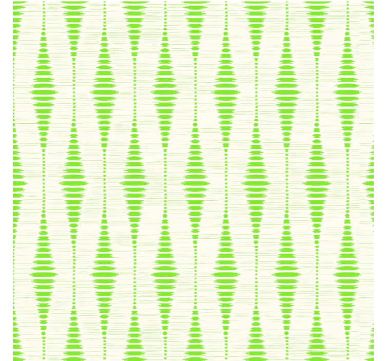 Rullegardin moderne grønn rabaul ikat - Tenstickers