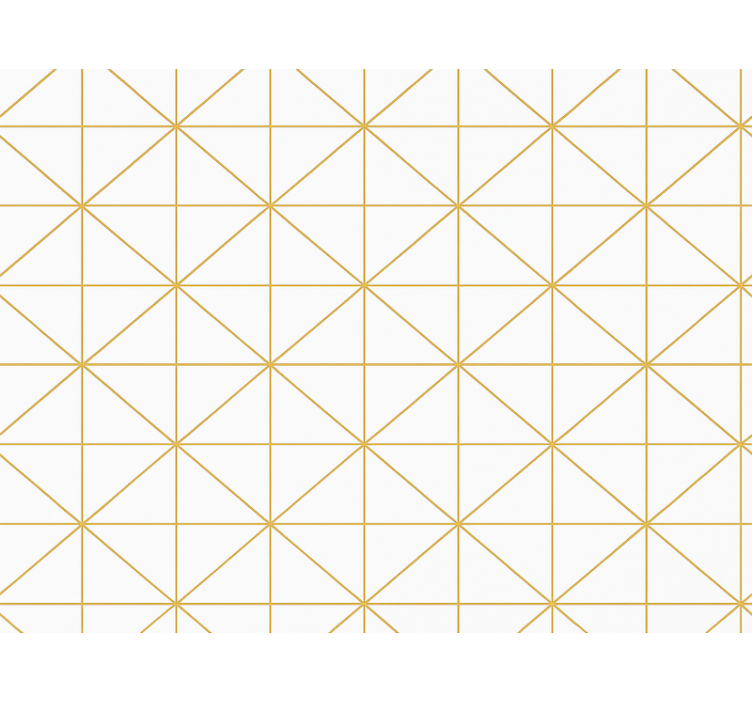Rullegardin moderne gull geometrisk - Tenstickers