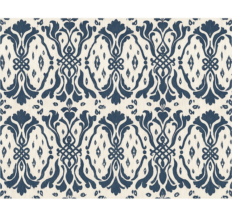 Rullegardin moderne med vintage svarte ornamenter - Tenstickers