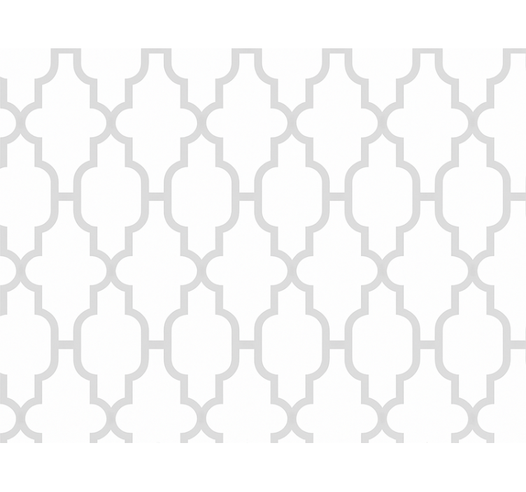 Rullegardin moderne grå geometrisk - Tenstickers
