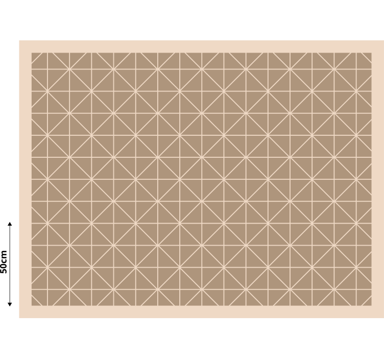 Rullegardin beige mønstrete fliser - Tenstickers