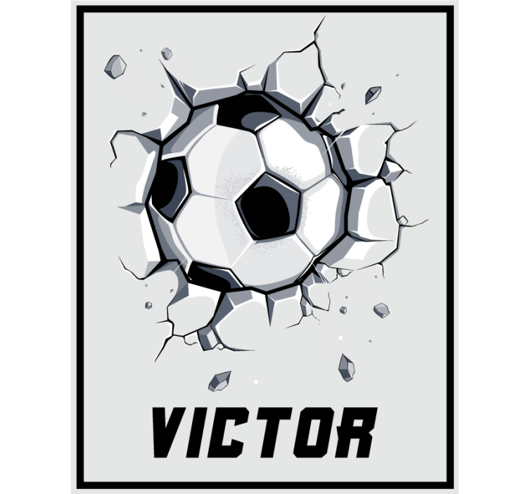 Brytekule tilpasset trykt rullegardin - Tenstickers