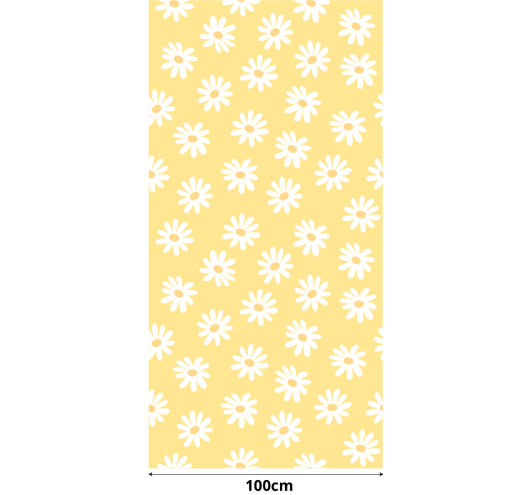 Tusenfryd blomster for babyer moderne rullegardin - Tenstickers