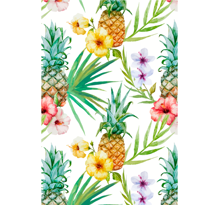 Malt ananas rullegardin frukt - Tenstickers