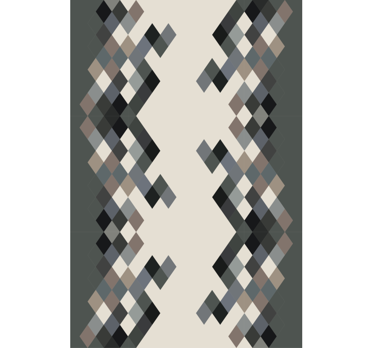 Fargenyanser fargeblokker rullegardin stue - Tenstickers