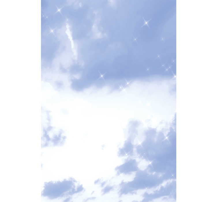 Myk himmel rullegardin skyer - Tenstickers