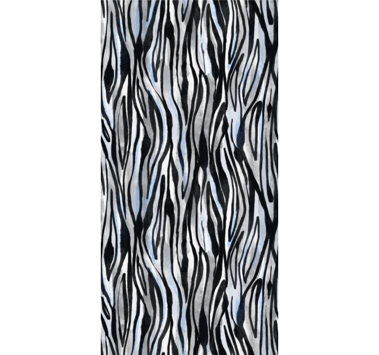 Abstrakte sebrastriper rullegardin tekstur - Tenstickers