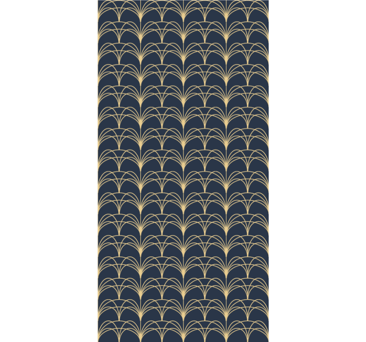 Gullbuer rullegardin elegant - Tenstickers