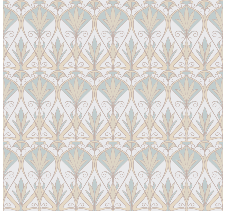 Grått plantemotiv rullegardin elegant - Tenstickers