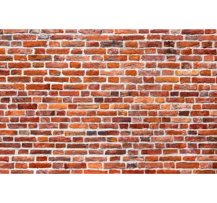 Rustikk mursteinsmønster rullegardin tekstur - Tenstickers