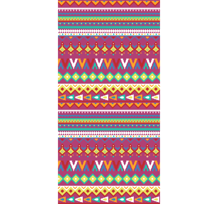 Tribal mønster design rullegardin originale - Tenstickers