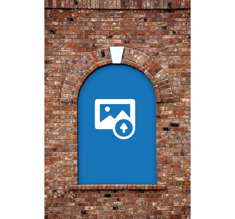 Personlig 3d-bue rullegardin personlig - Tenstickers