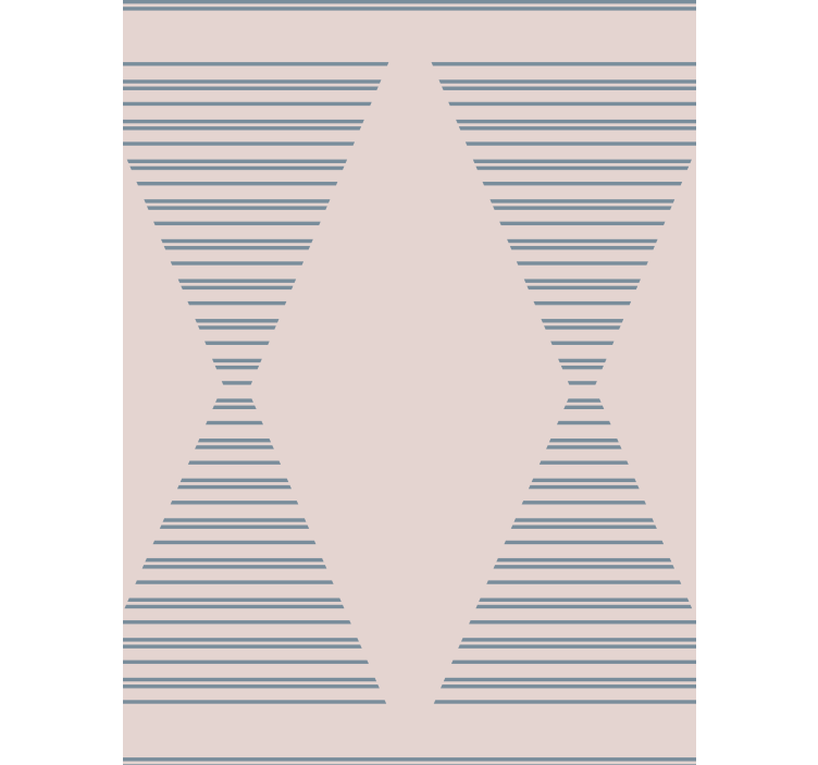 Elegant stripete mønster rullegardin moderne - Tenstickers