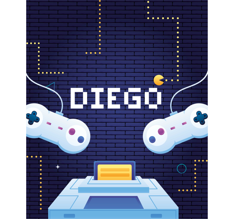 Videospill personlig rullegardin - Tenstickers