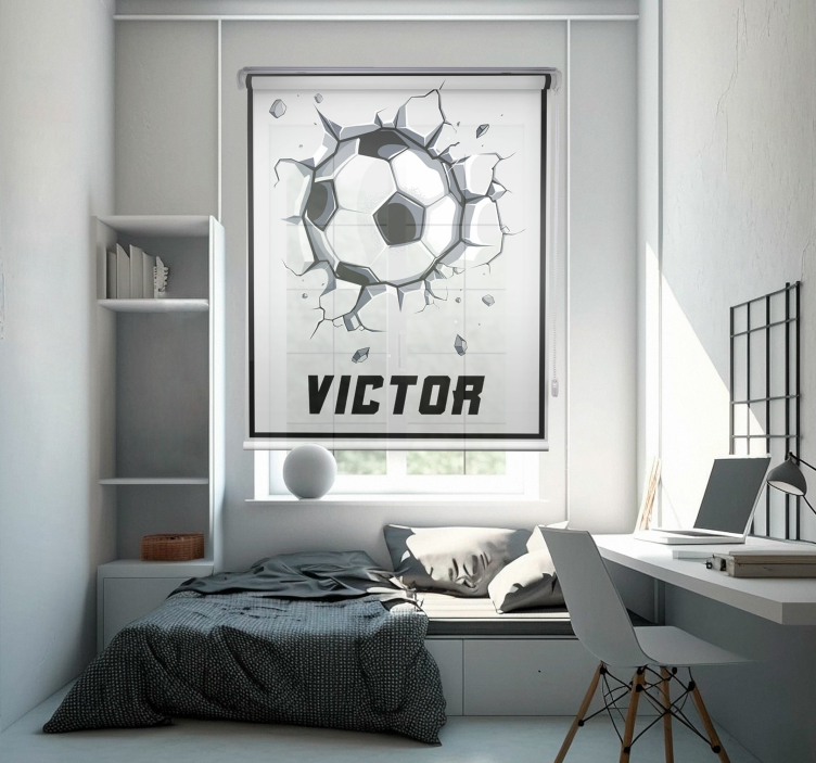 Brytekule tilpasset trykt rullegardin - Tenstickers