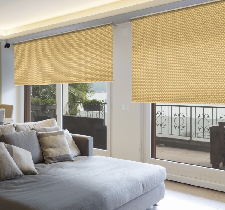 Flettet tekstur rullegardin tekstur - Tenstickers