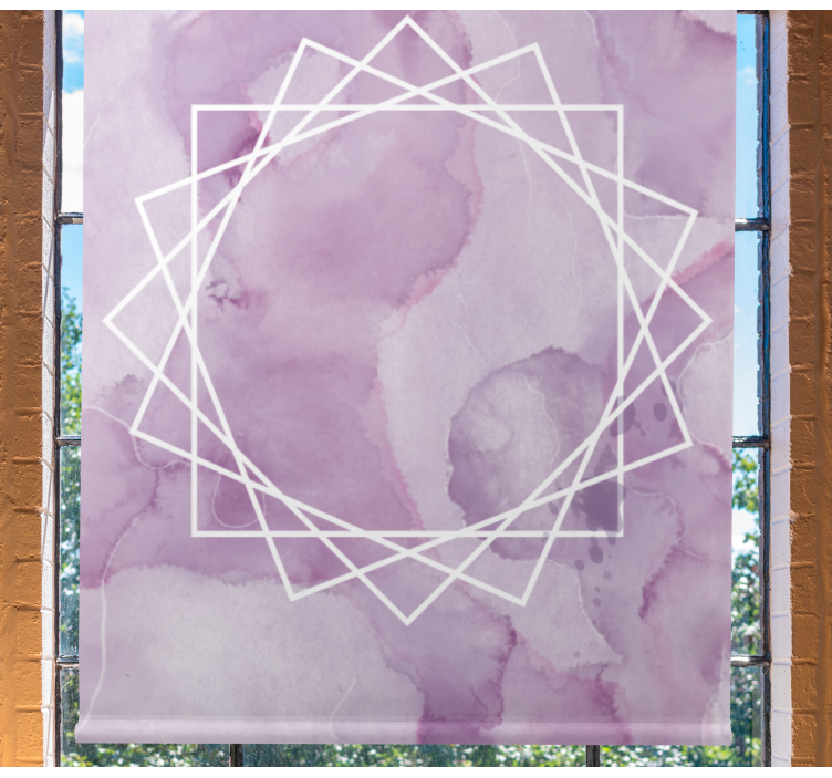 Aquarella elegant stjerne rullegardin tekstur - Tenstickers