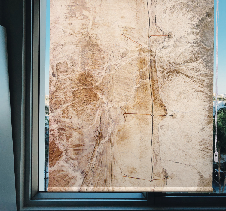 Naturlige teksturer jordfarger rullegardin tekstur - Tenstickers