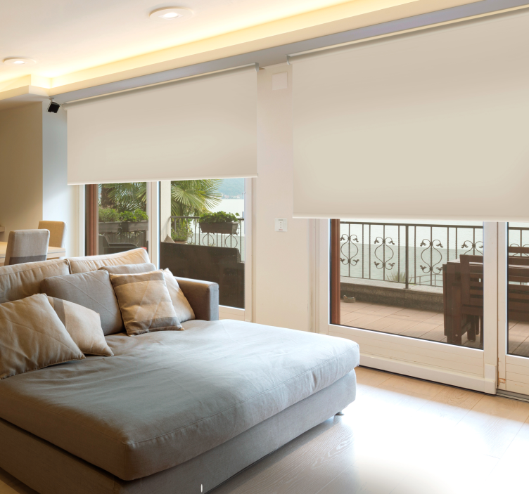 Perlefarge blackout rullegardin rom - Tenstickers