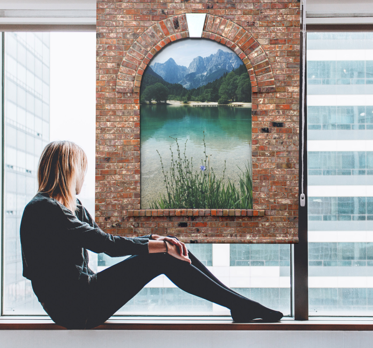 Personlig 3d-bue rullegardin personlig - Tenstickers