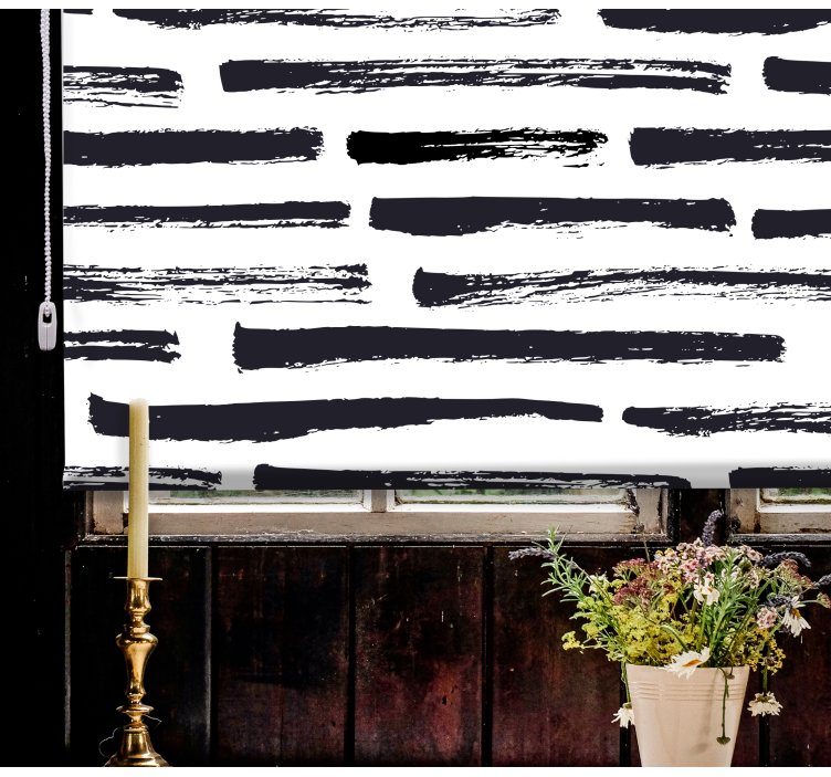 Stiliserte penselstrøk rullegardin tekstur - Tenstickers