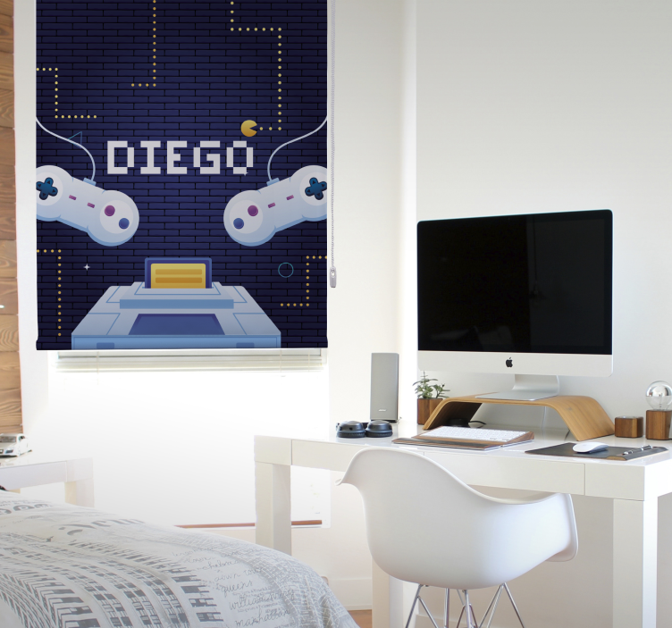 Videospill personlig rullegardin - Tenstickers