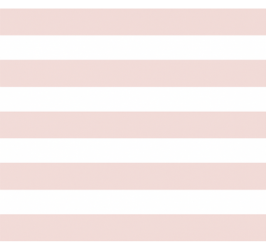 Hvite og rosa striper rullegardin barn - Tenstickers