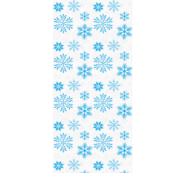Rullegardin kjøkken snøkristall - Tenstickers