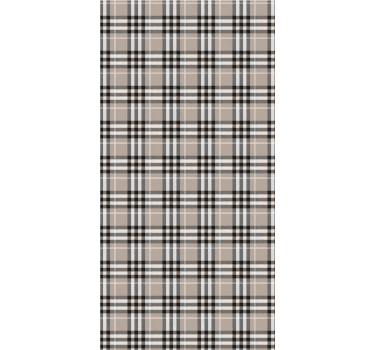 Rullegardin kjøkken tradisjonelt skotsk grått tartan - Tenstickers