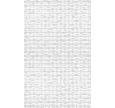Rullegardin kjøkken med elegant mursteinsmønster - Tenstickers