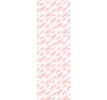 Rullegardin barn trendy rosa skjellmønster - Tenstickers