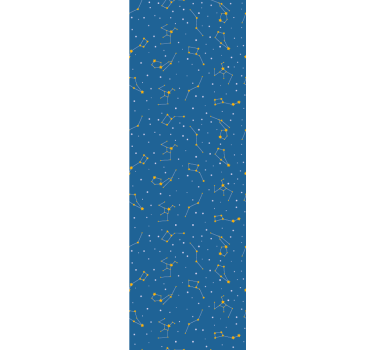 Rullegardin barn stjernehimmel grafikk - Tenstickers