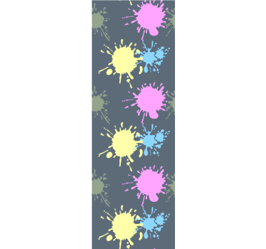 Rullegardin barn multicolor vegg - Tenstickers
