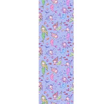 Rullegardin barn havfruer - Tenstickers