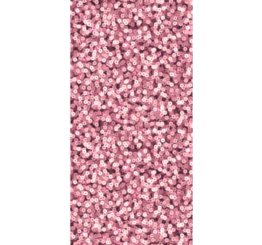 Rullegardin barn rosa glitrende - Tenstickers