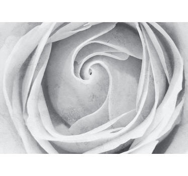 Hvit rullegardin 3d effekt marmor rose - Tenstickers