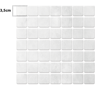Hvit rullegardin gresite malla blanca - Tenstickers