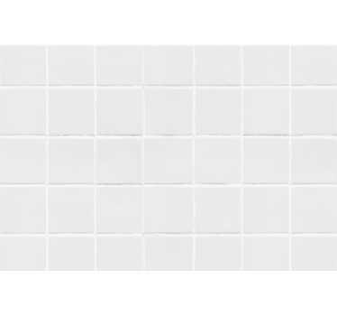 Hvit rullegardin enkle fliser - Tenstickers