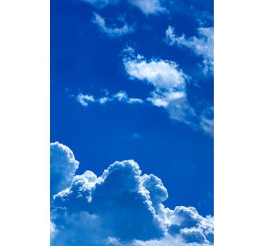 Uskarpt sky rullegardin - Tenstickers